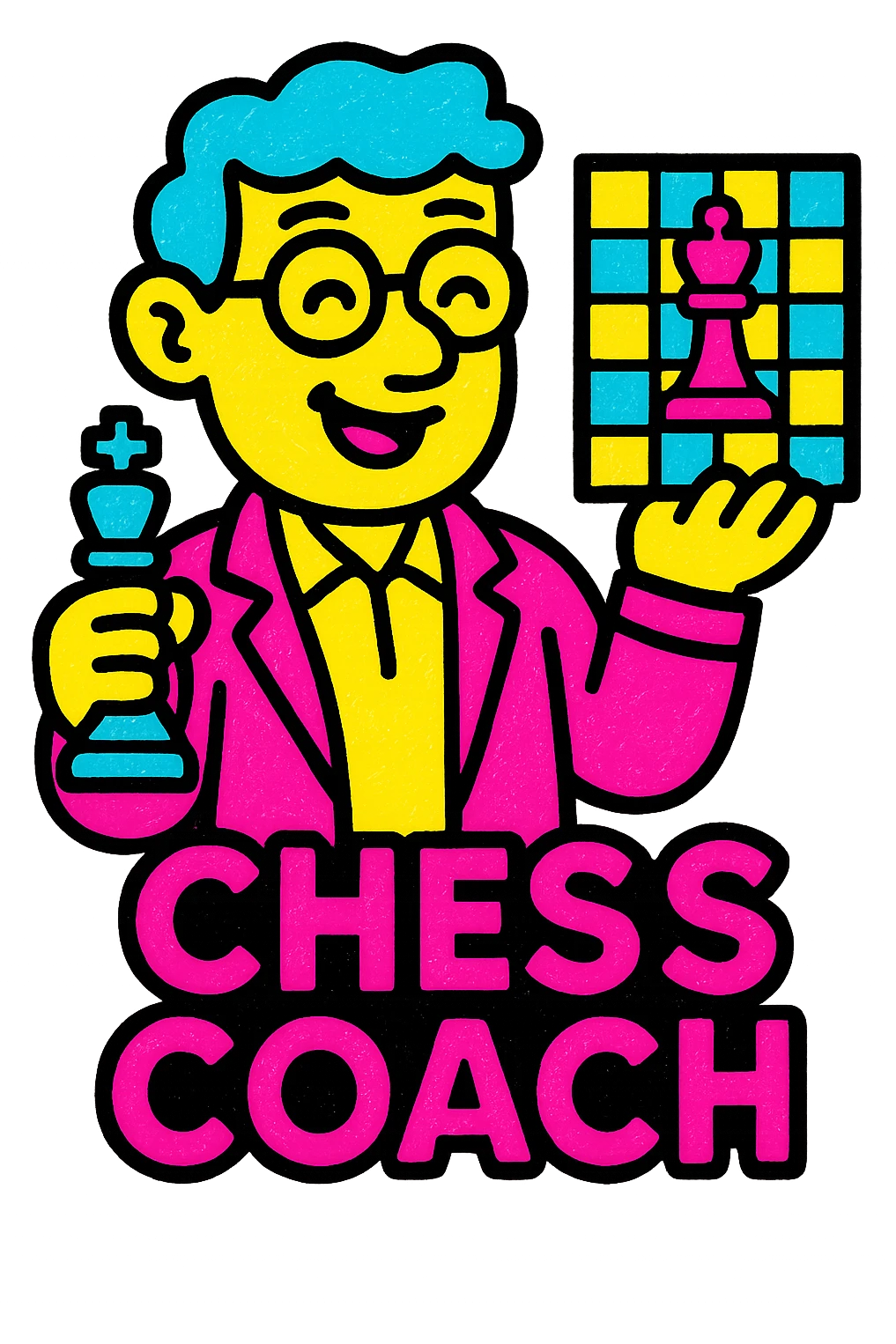 a chess coach emoji