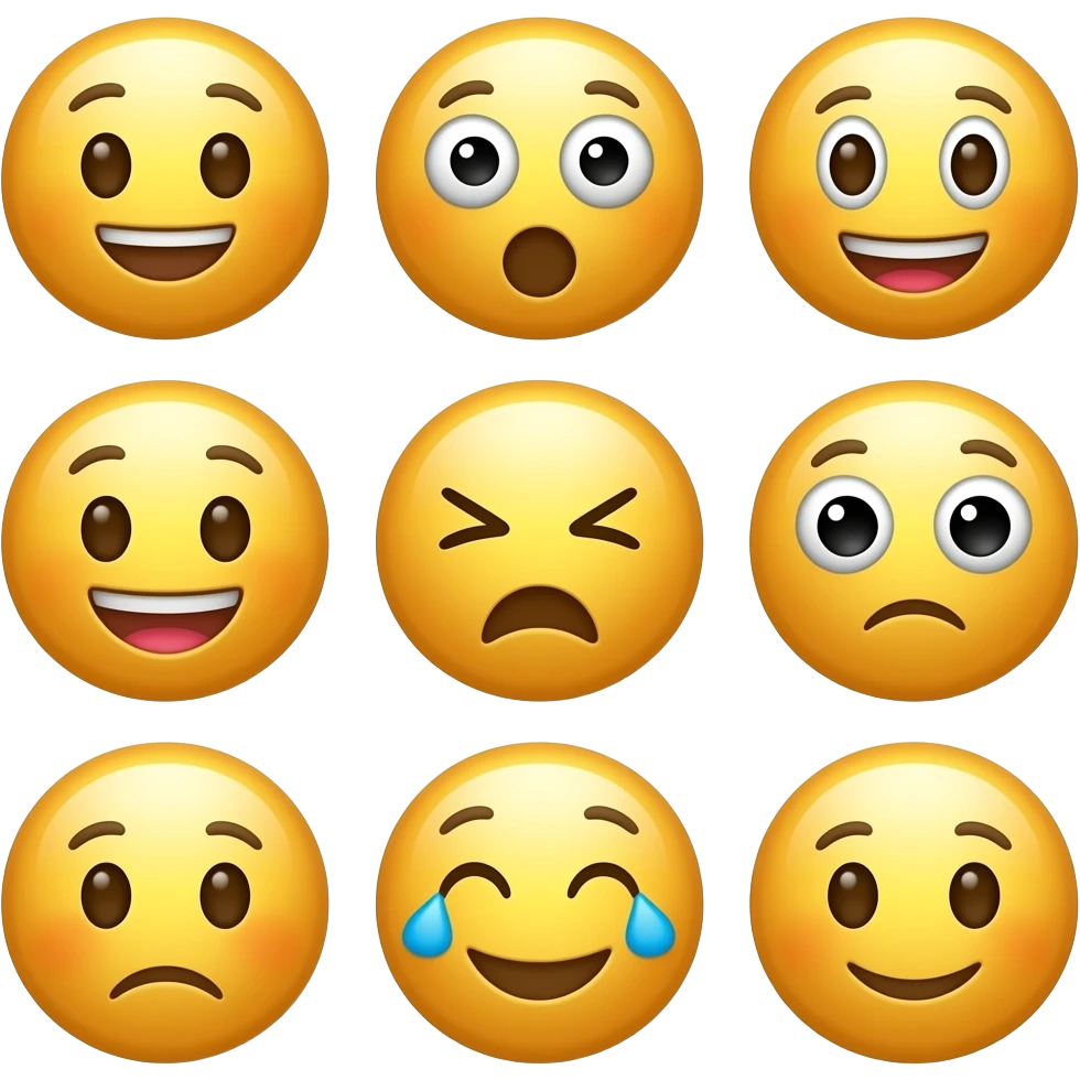 Bimojis que no existan actualmente con expresiones emoji