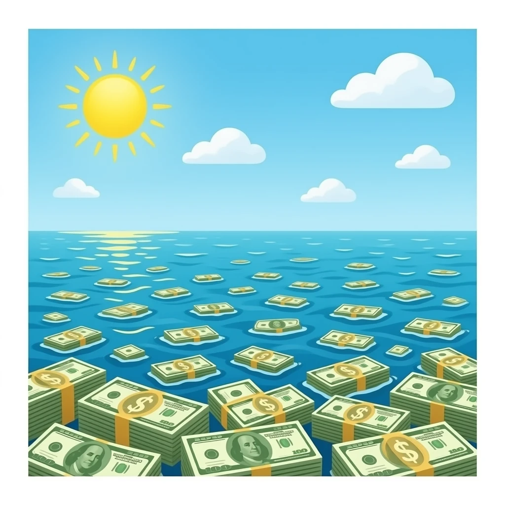 ​​money sea emoji