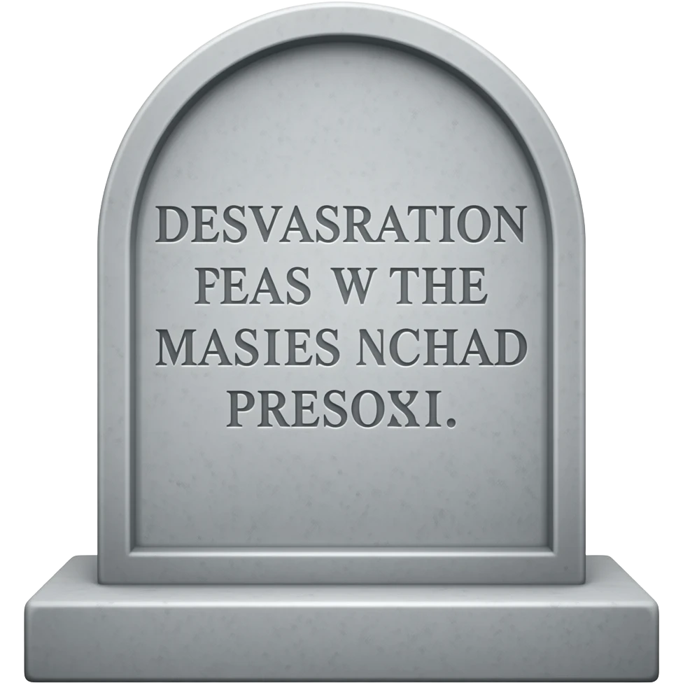 lapida de muerto emoji