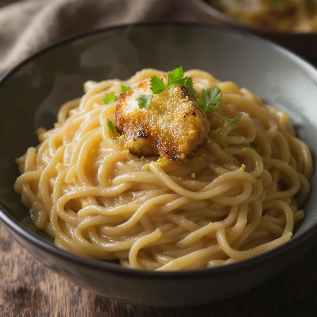 buckwheat noodles, realistic style, close-up, appetizing, neutral background emoji