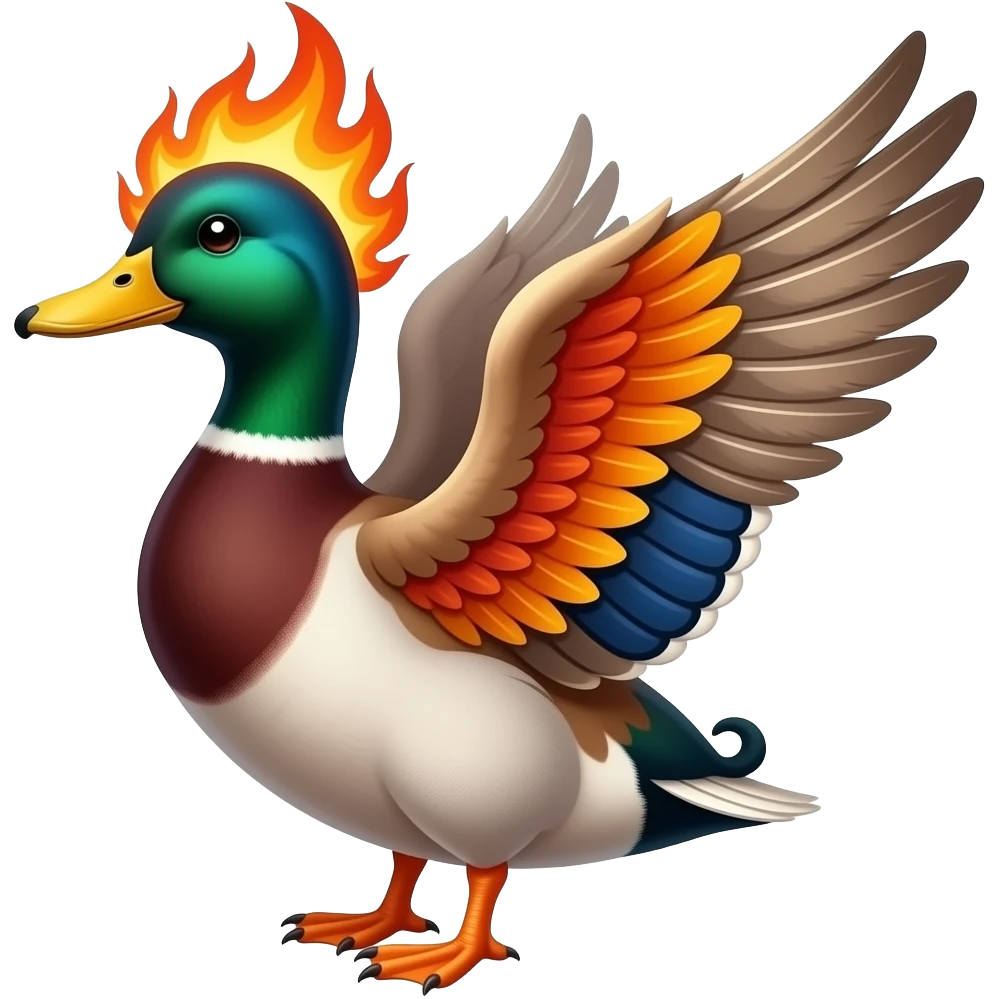 a phoenix duck emoji