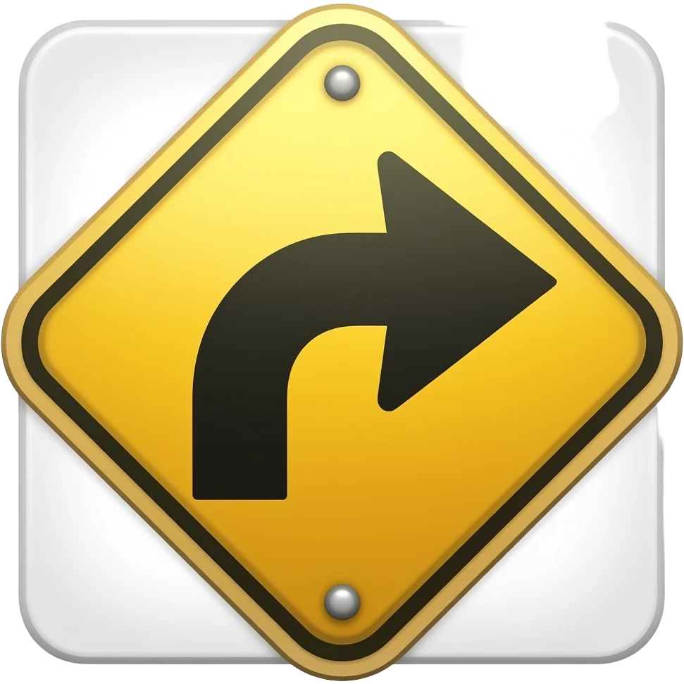 Dönme işareti çift taraflı sağa sola emoji