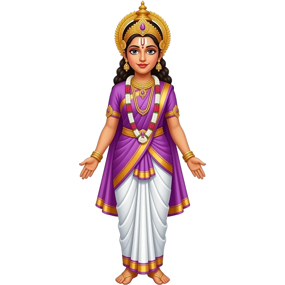 sitha devi with  kalyanam  full standing emoji