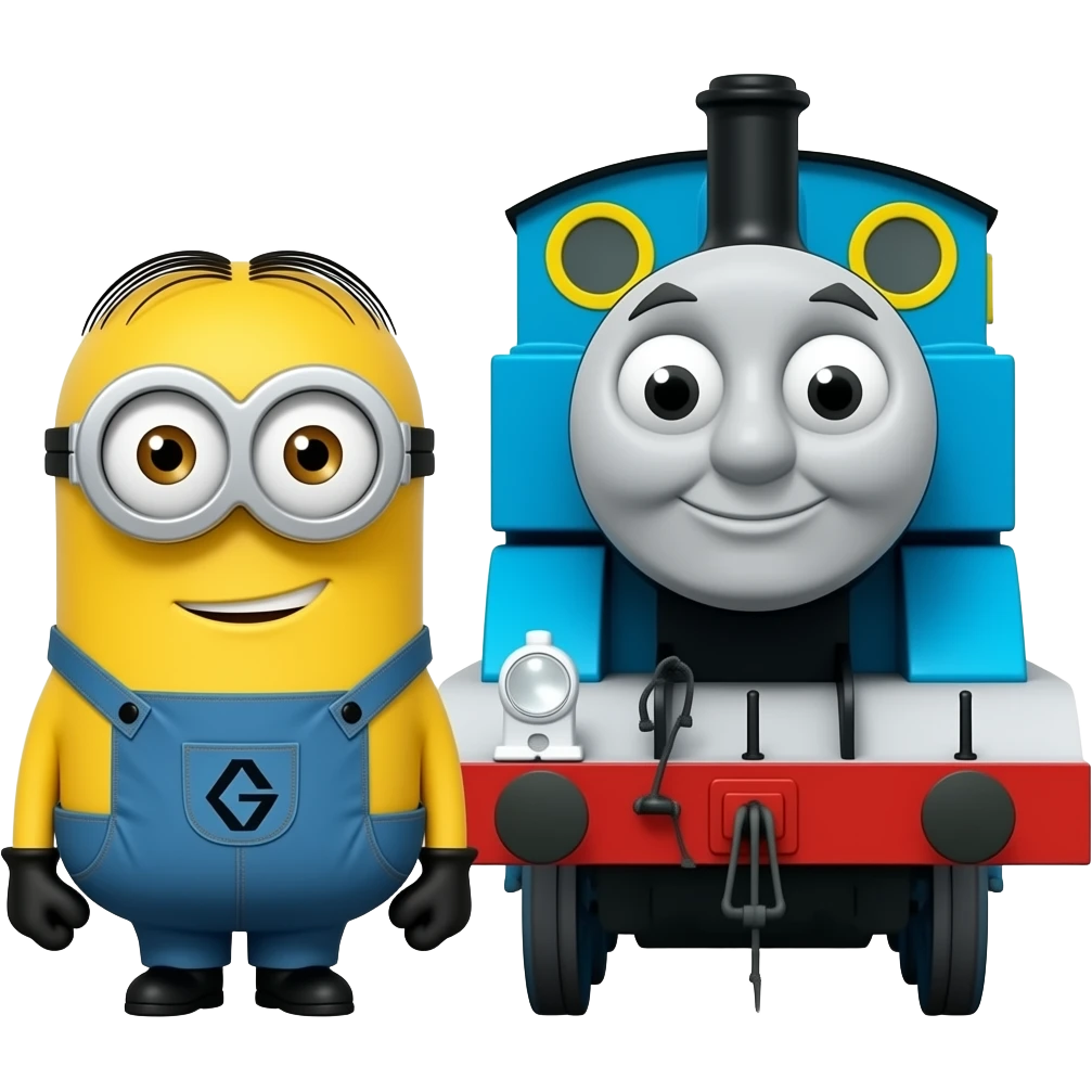 Thomas o trem Minions emoji