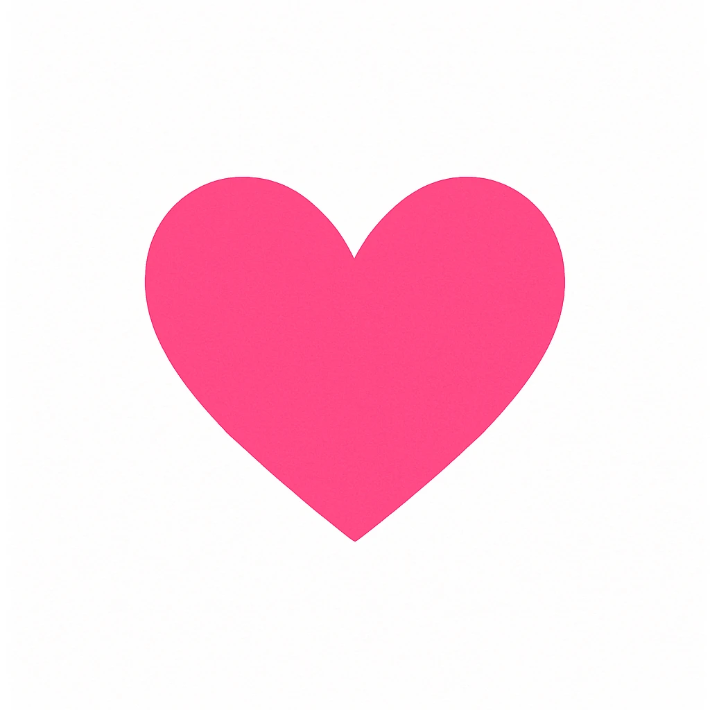heart pink emoji