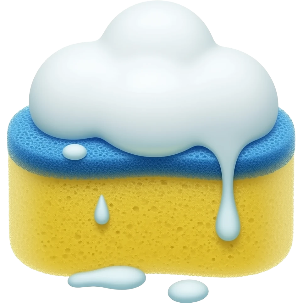 esponja de ducha emoji