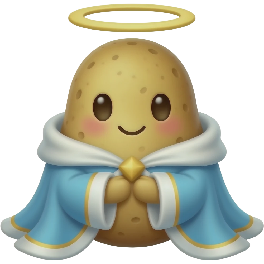 Jesus potato emoji