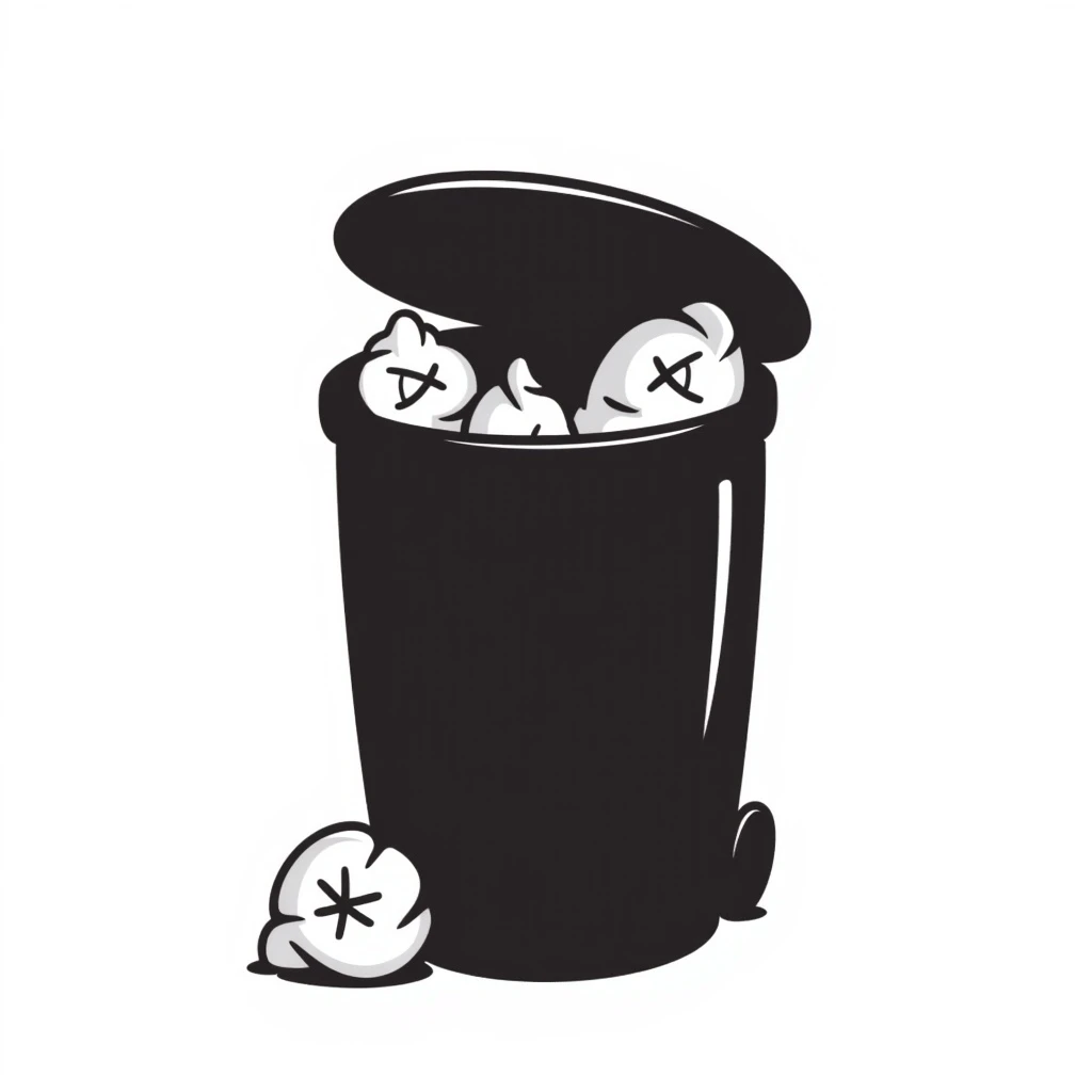 trash can emoji