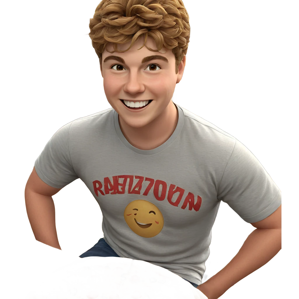 smiling boy enjoying pizza emoji