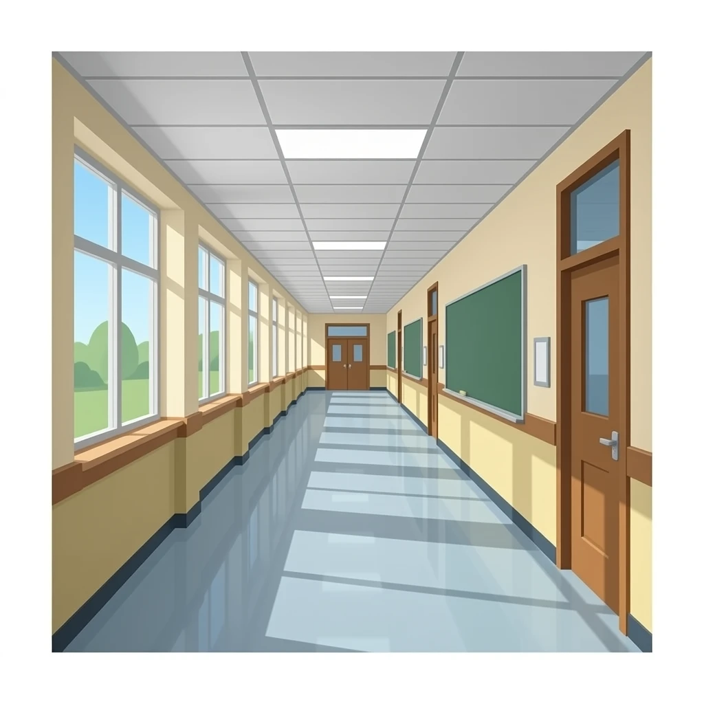 hall in school emoji