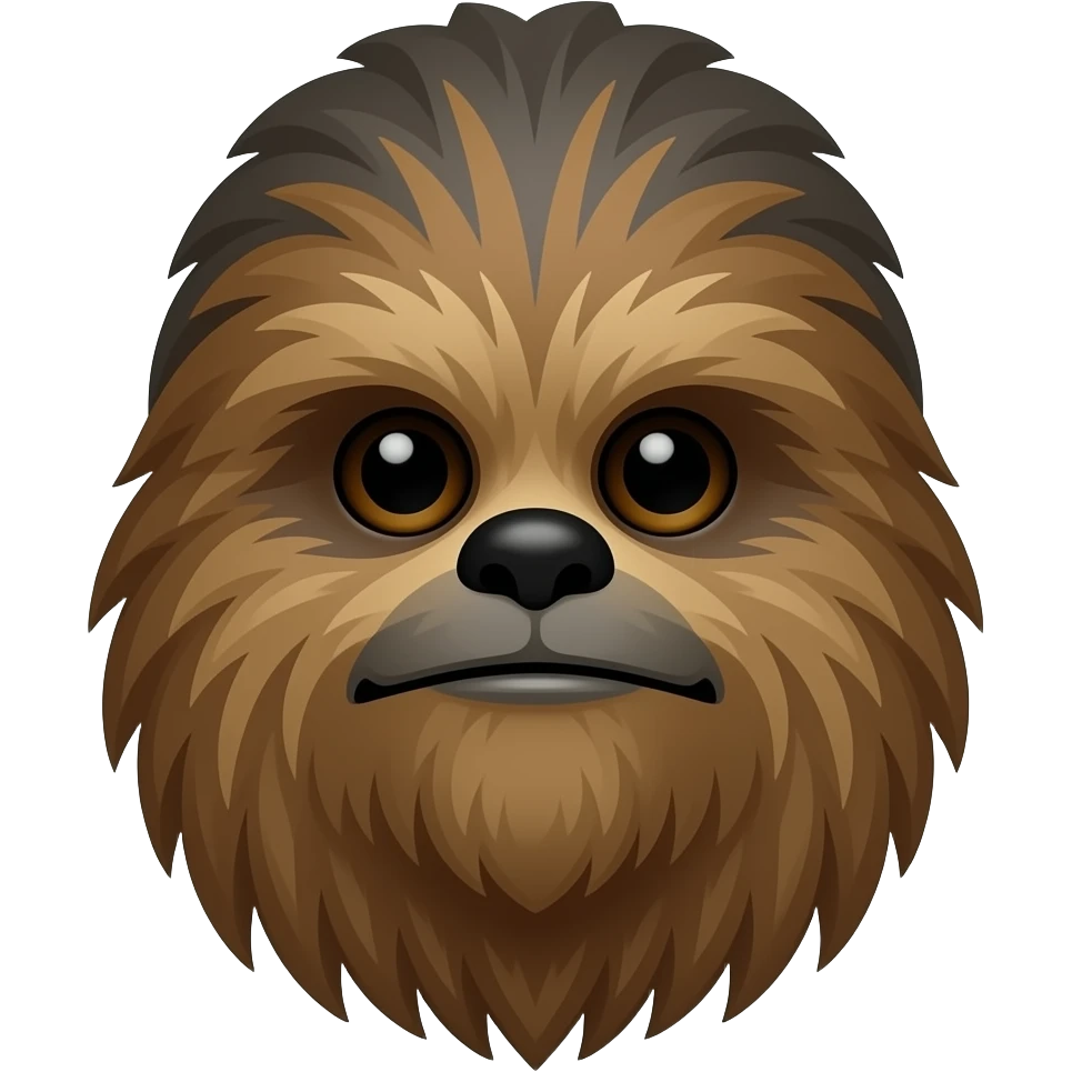 Wookie emoji
