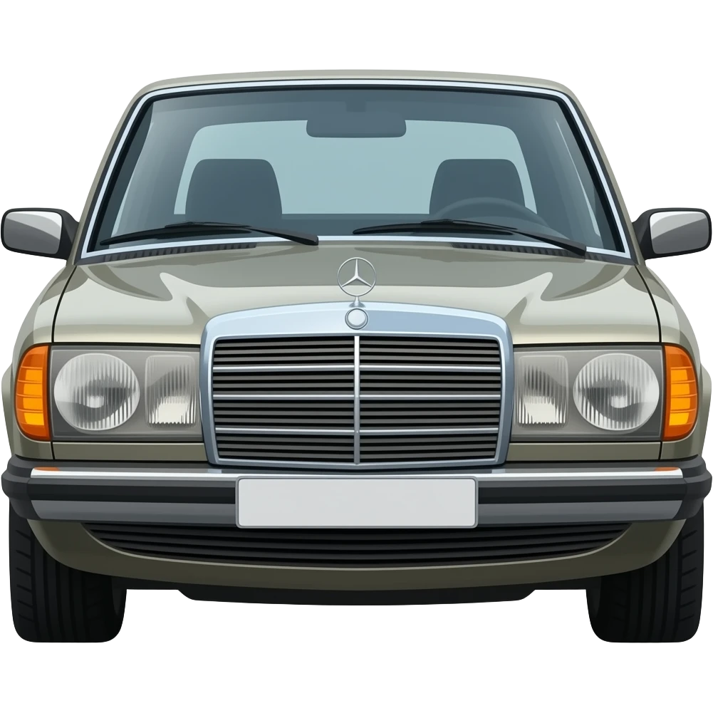 mercedes 240d emoji
