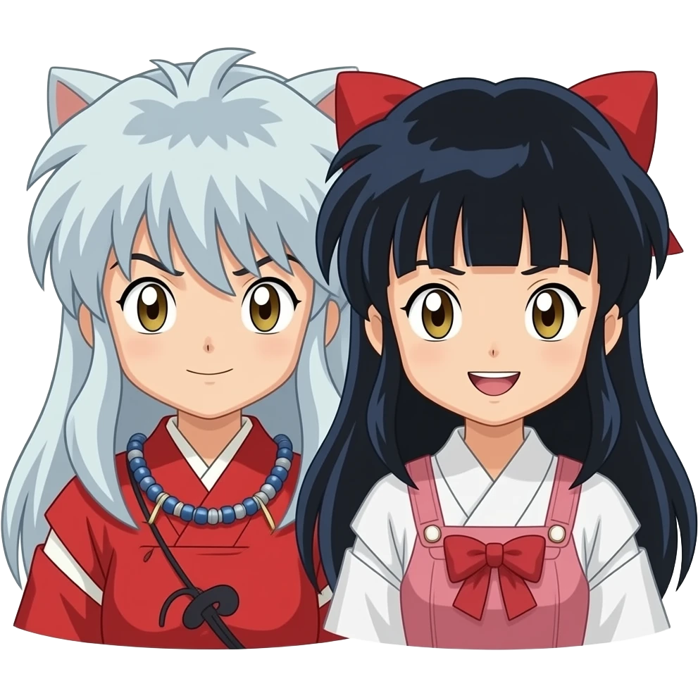 inuyasha and kagome emoji