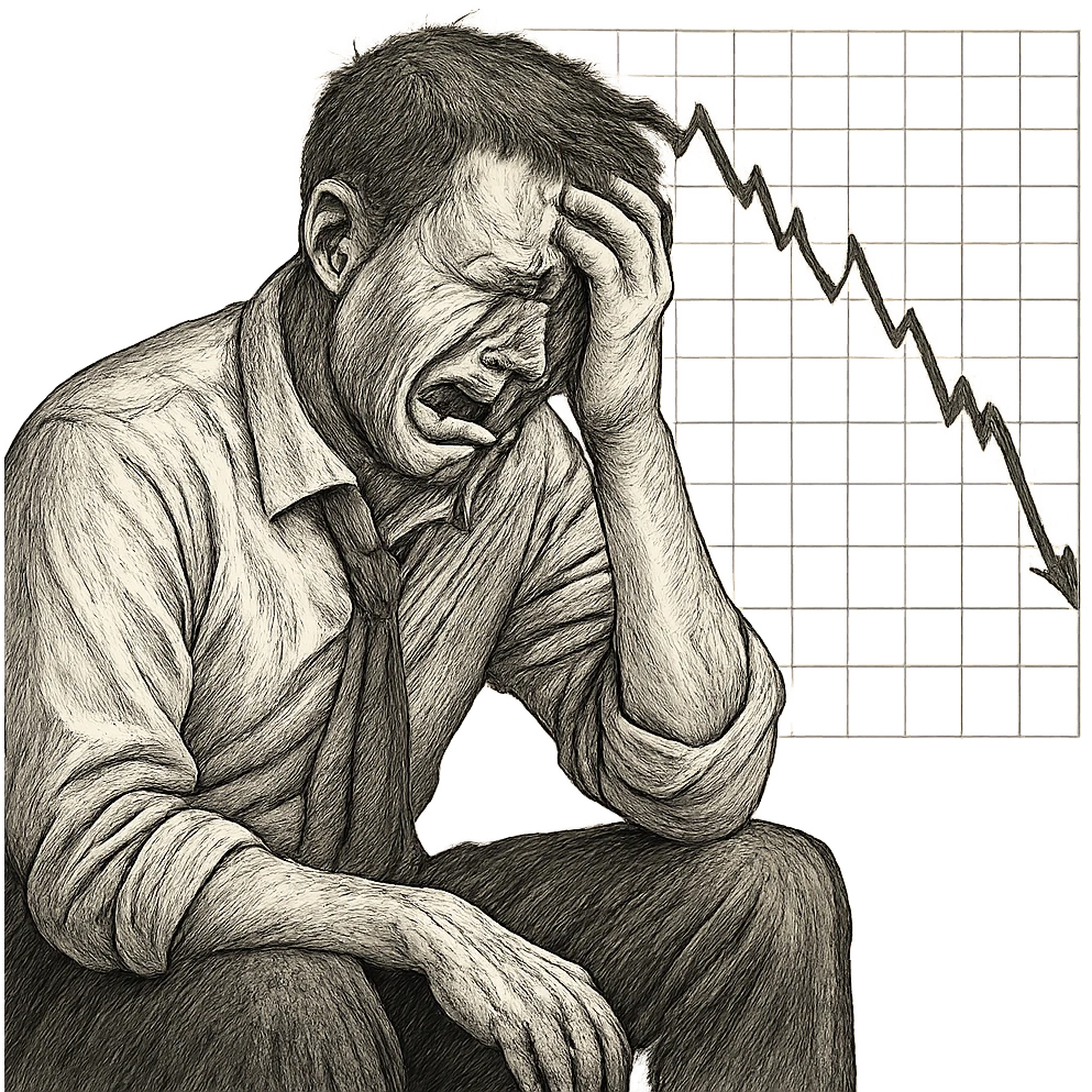 striking, raw depiction of a lone tree emoji