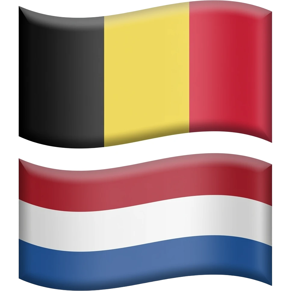 belgium netherlands flag emoji