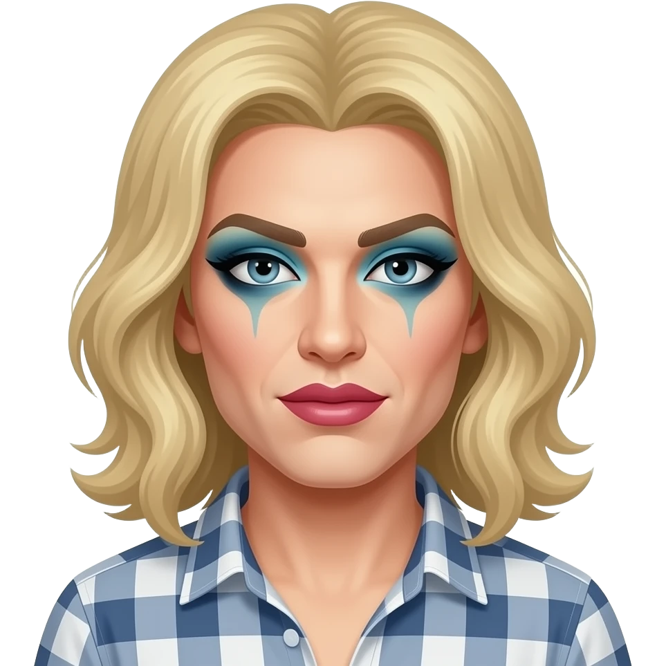 Drag queen emoji