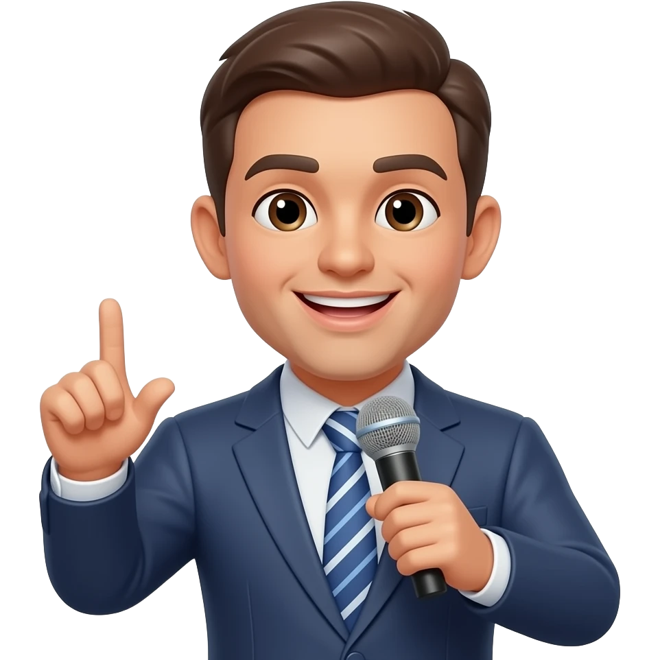 A person saying something is significant to say daily emoji