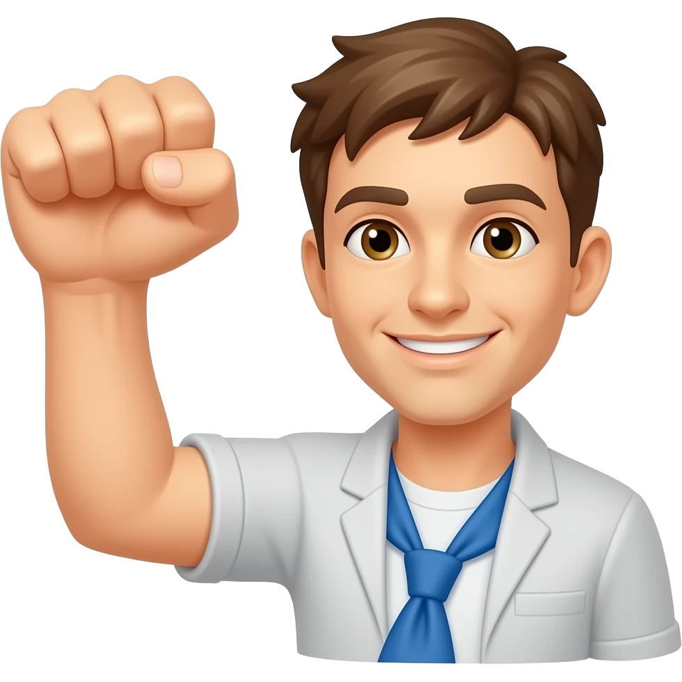 Turn this the other way - 💪 emoji