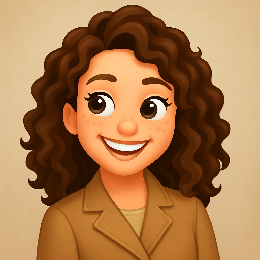 turn the second man in emoji style of the 1st image, match the facial features and match dressing style of the 2nd image, she is having open shoulders  emoji