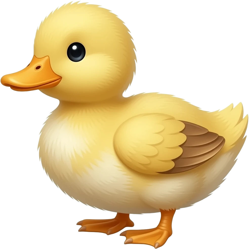 easter duckling realistic cute emoji
