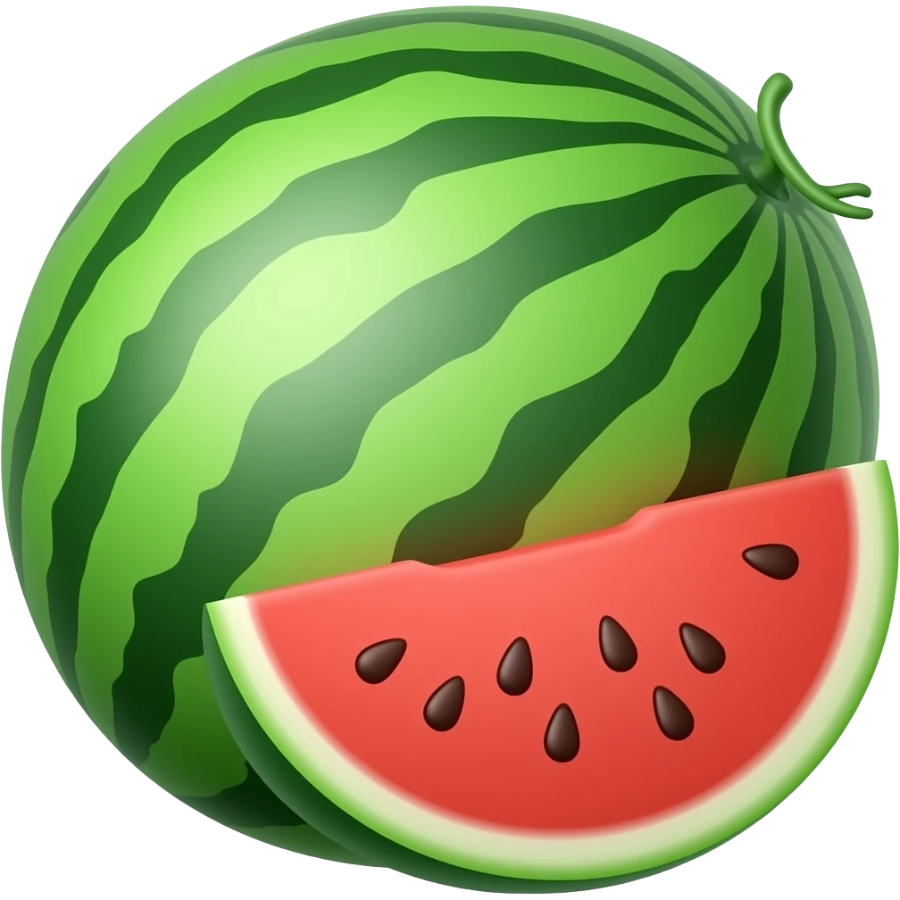Watermelon emoji