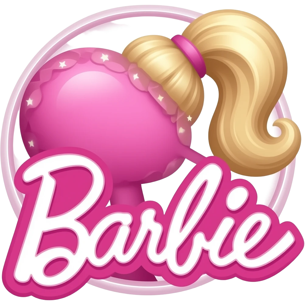 pink purple birthday card inspired by Barbie colour palette emoji