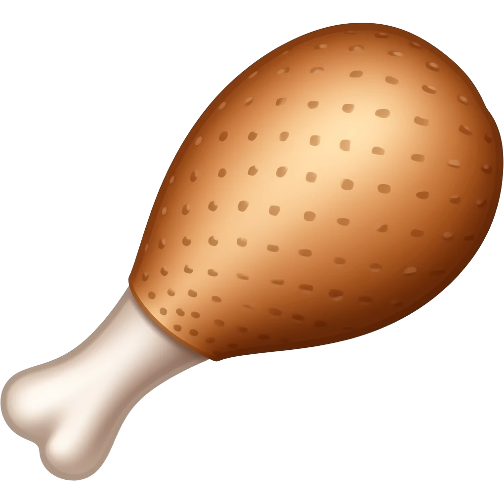 Poultry leg emoji