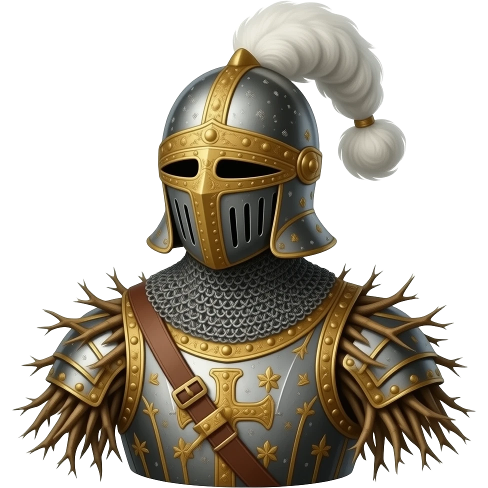 Giuseppe Arcimboldo twigs medieval Winter Knight emoji