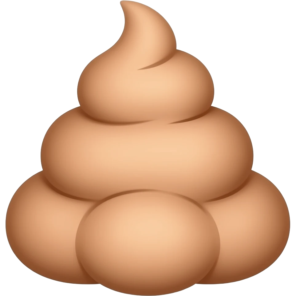 pooping emoji