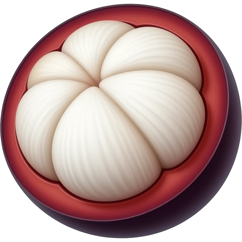 Mangosteen emoji