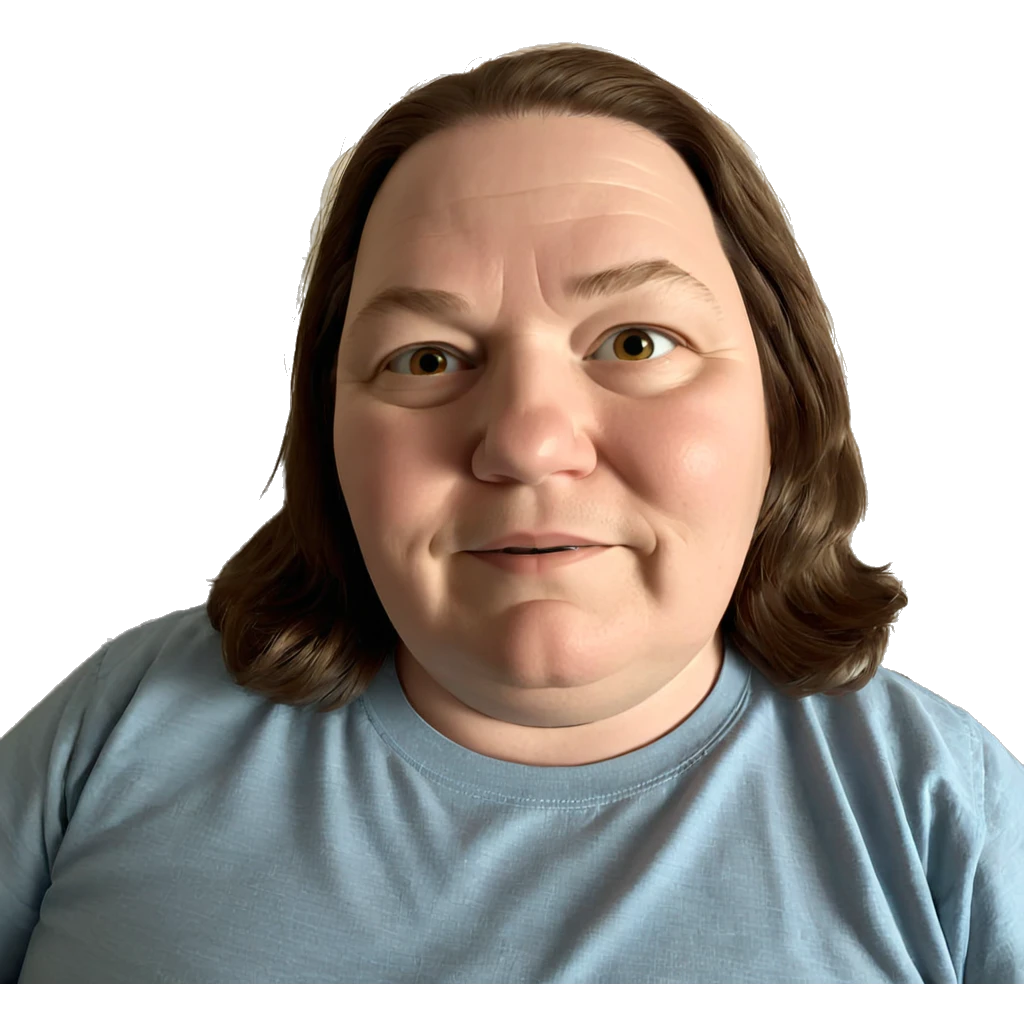 brown haired boy indoors emoji