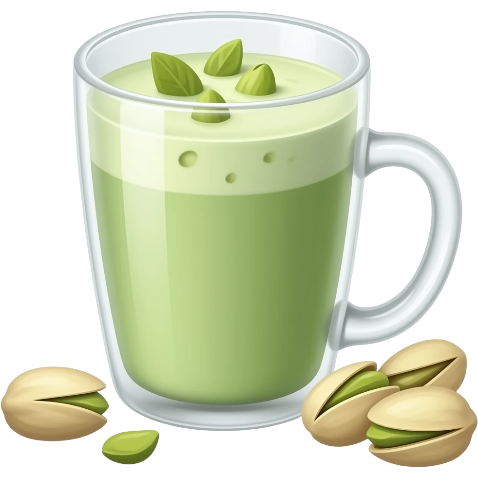 Pistachio matcha emoji