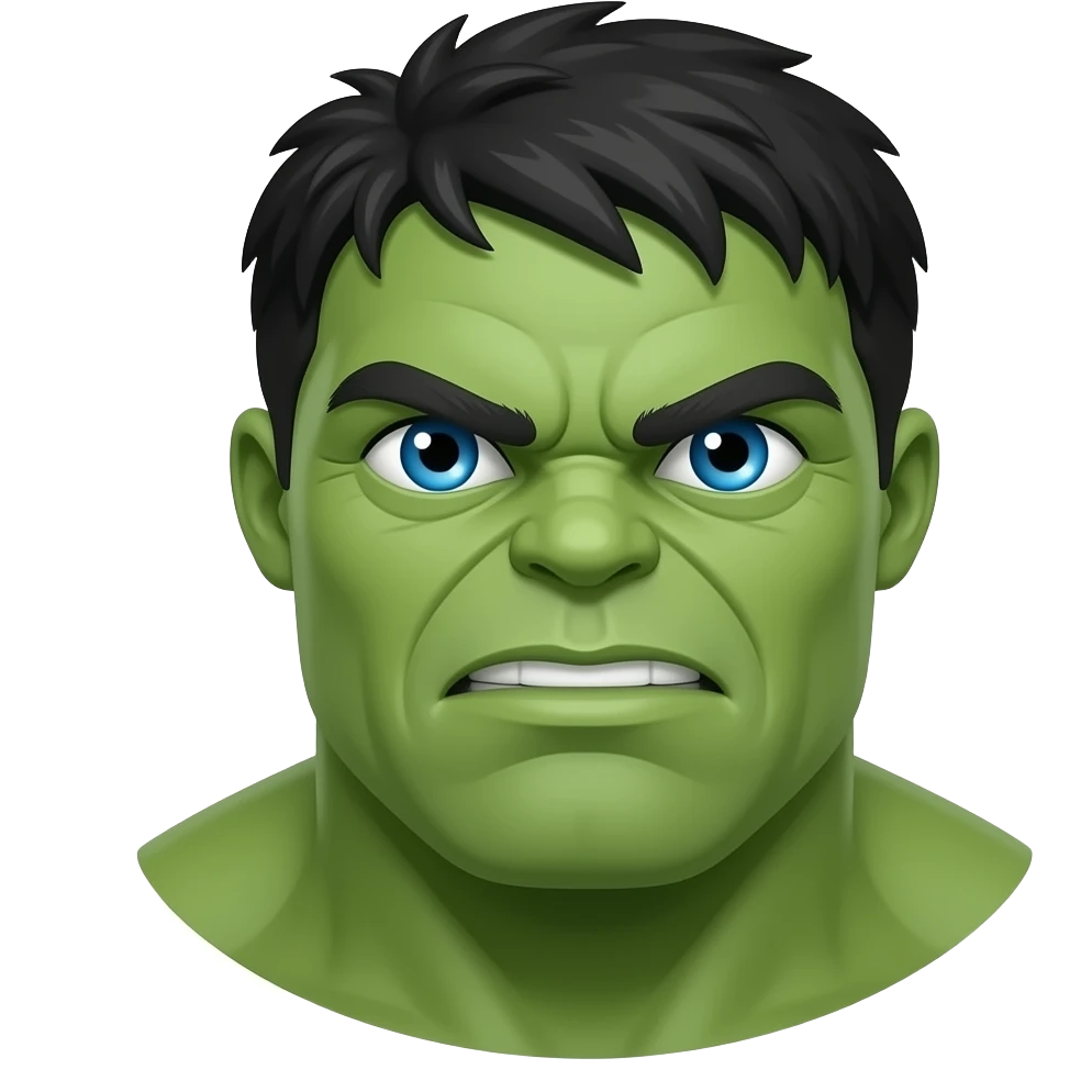 Hulk akka emojiHulk akka emoji uski aankh mein ek bar Aisa Neela type ke aankh Ho emoji