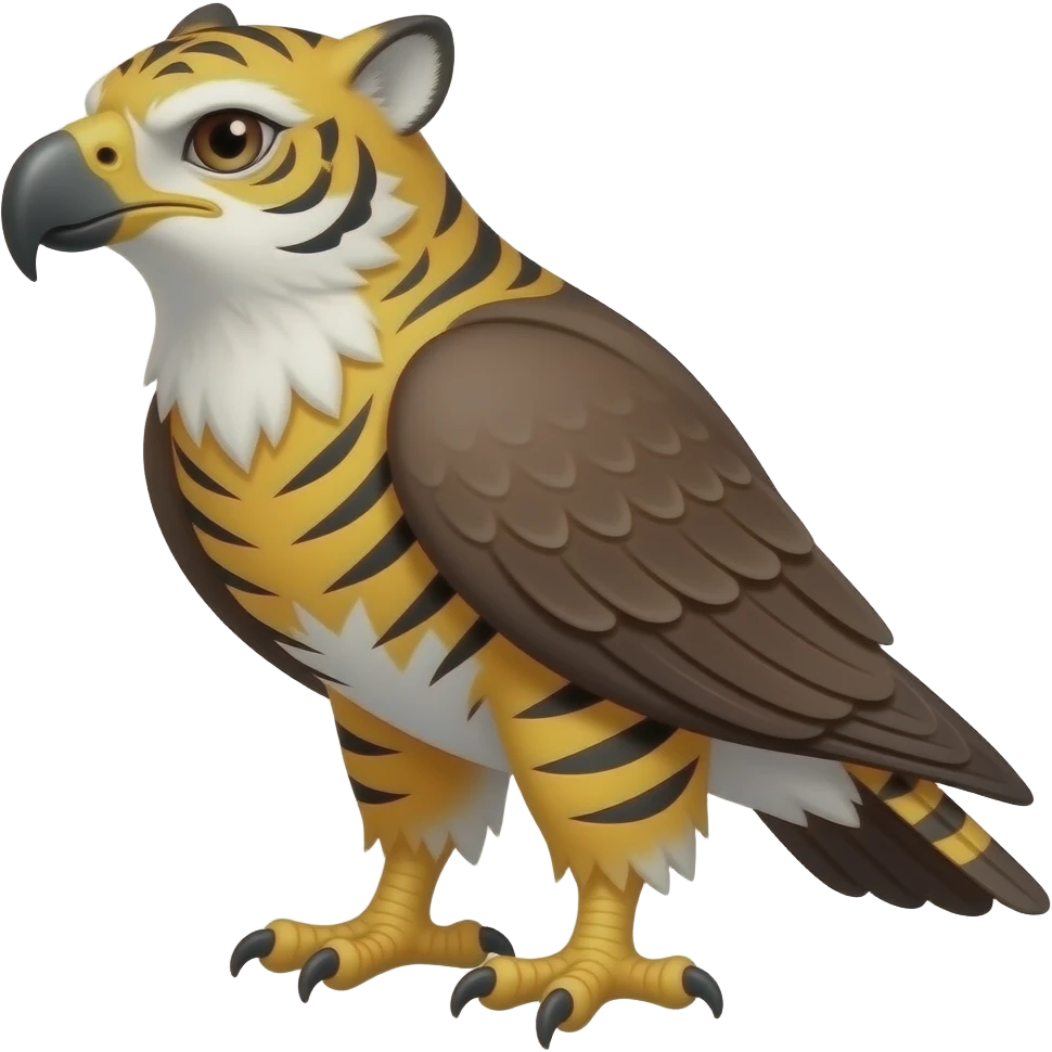 Iowa Hawkeye tiger hawk emoji