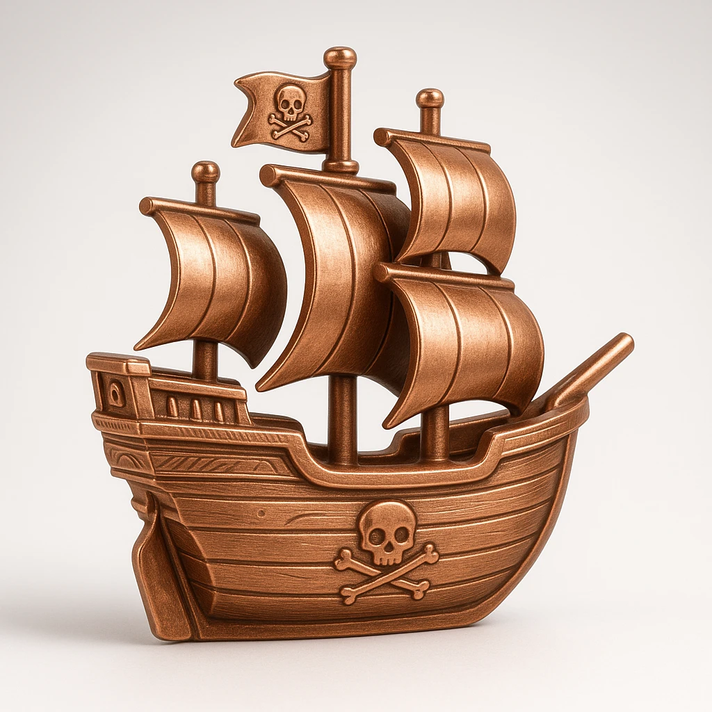 pirate ship emoji