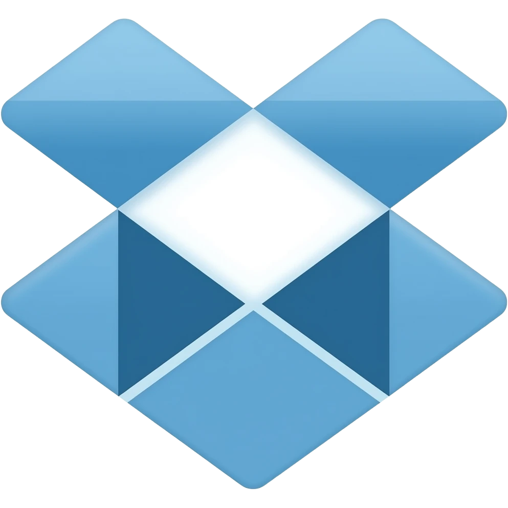 Dropbox logo emoji emoji