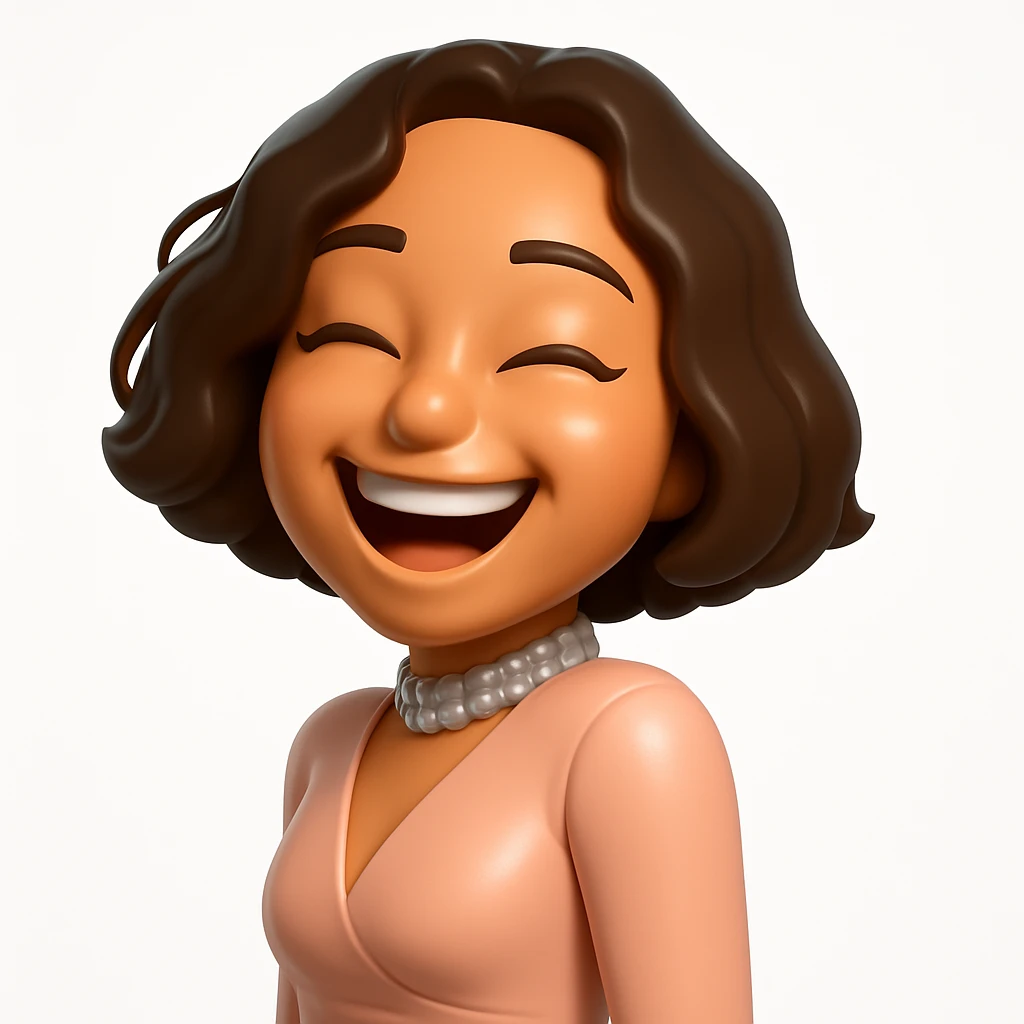 Convert the uploaded image into a 3D Apple-style emoji — preserve the key shapes, colors, and overall composition of the original image. Simplify the forms into clean, rounded cartoon-style elements while keeping the subject recognizable. Apply glossy textures, soft lighting, smooth shading, and render everything in Apple emoji style on a clean white background emoji