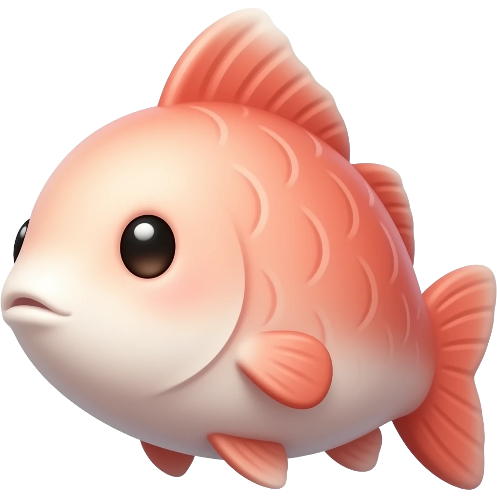 Salmon cute emoji