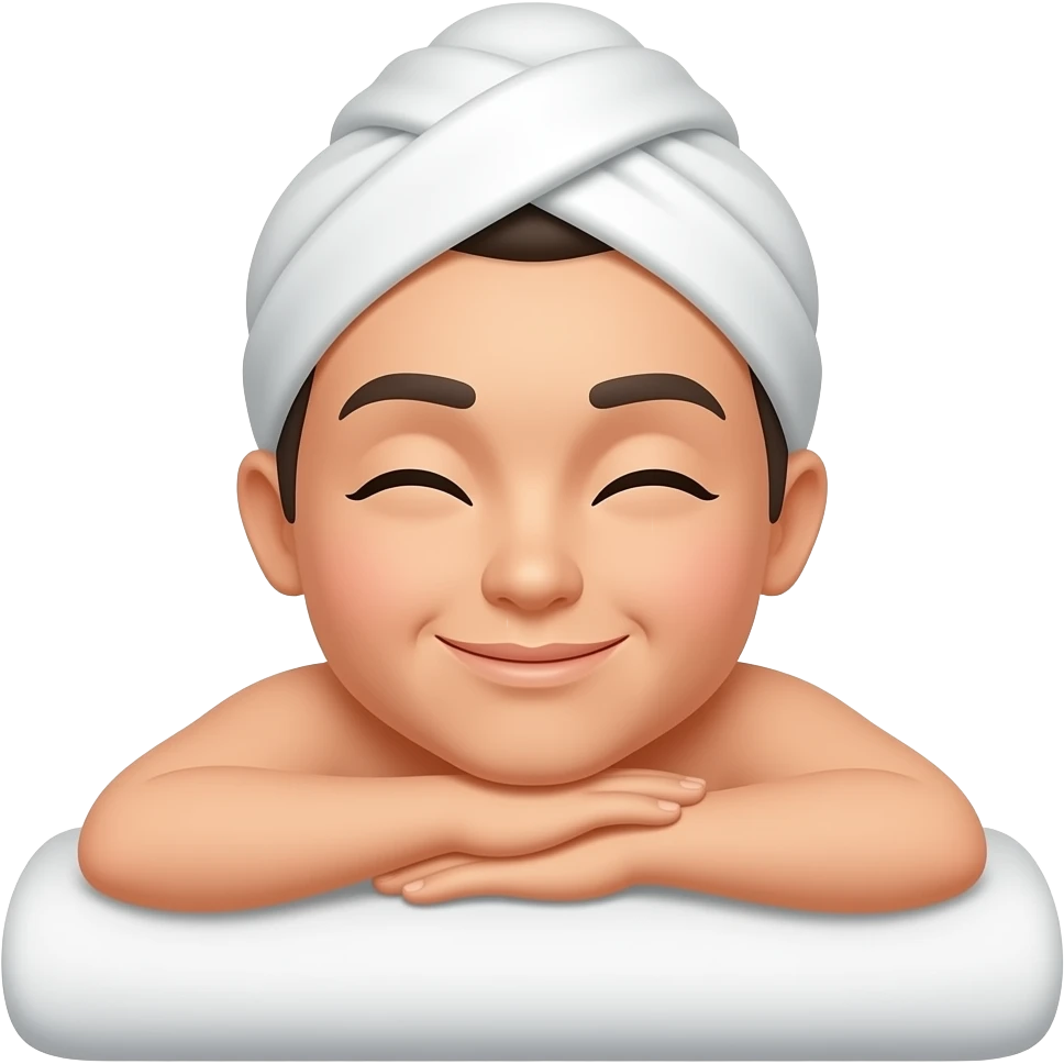 Spa time emoji