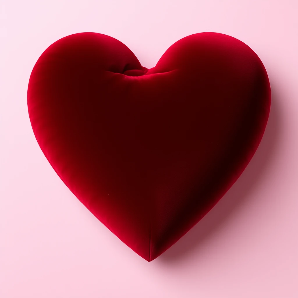 heart with a velvet texture emoji
