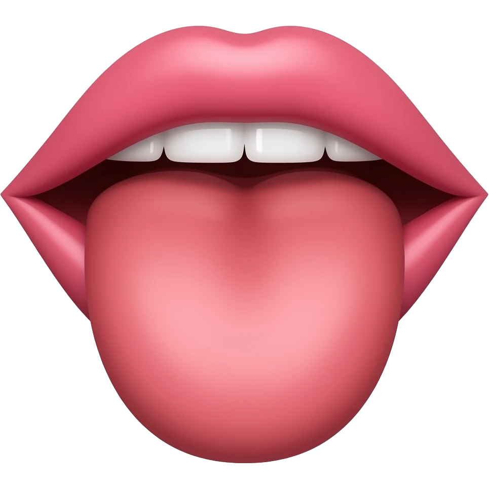 vagina licking emoji