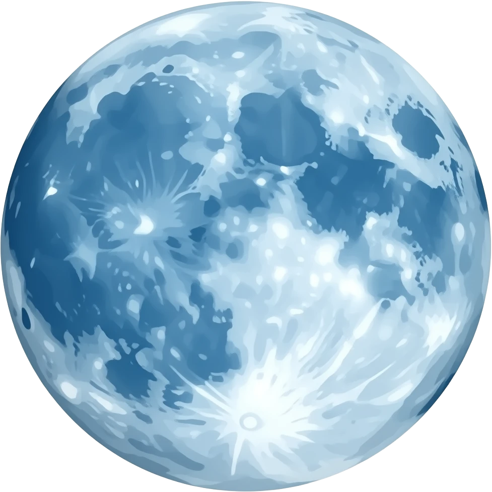 blue moon emoji
