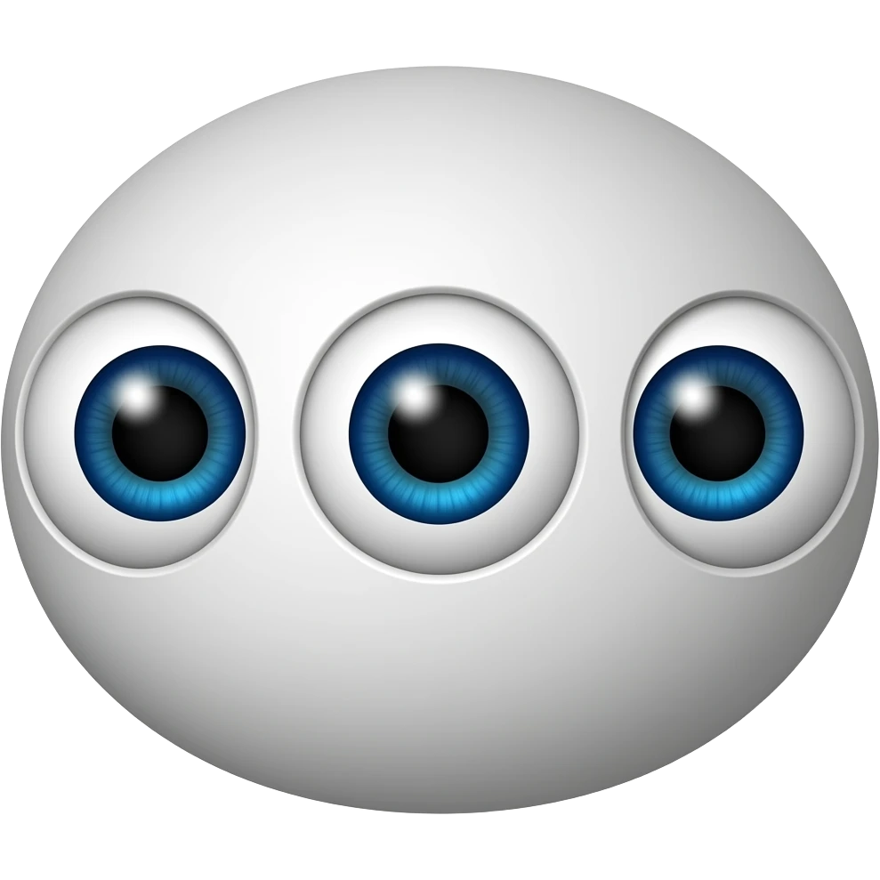 tre occhi emoji