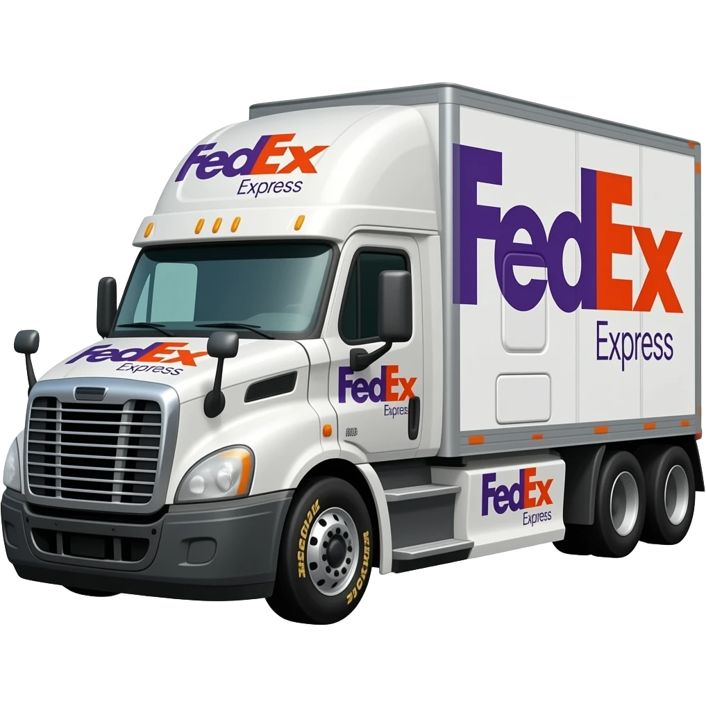 FedEX Express Nascar emoji