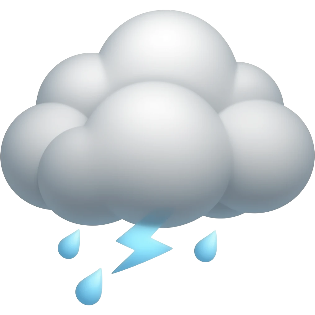 Storm emoji