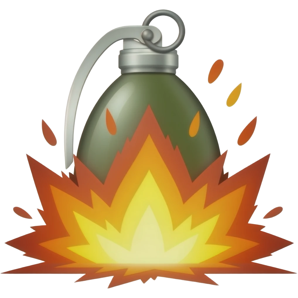 landmine blast emoji