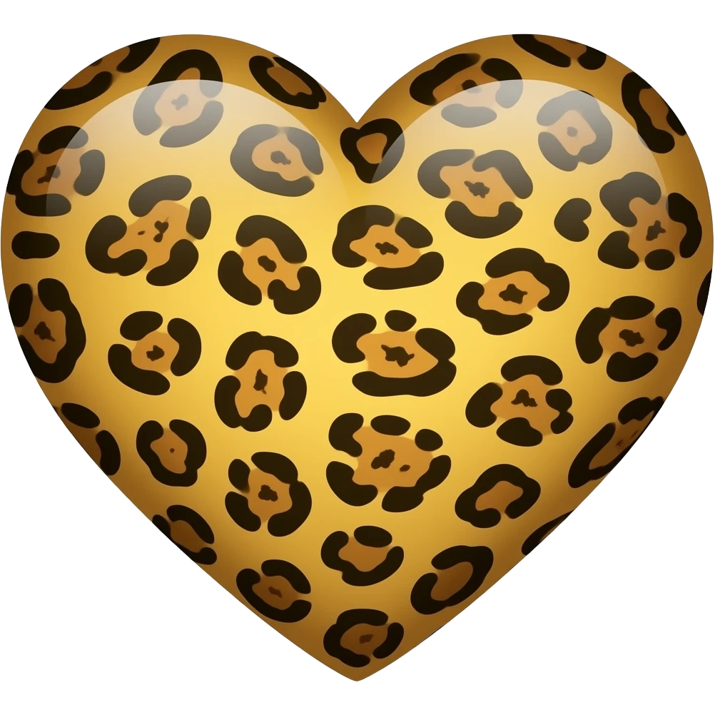 Leopardato cuore emoji