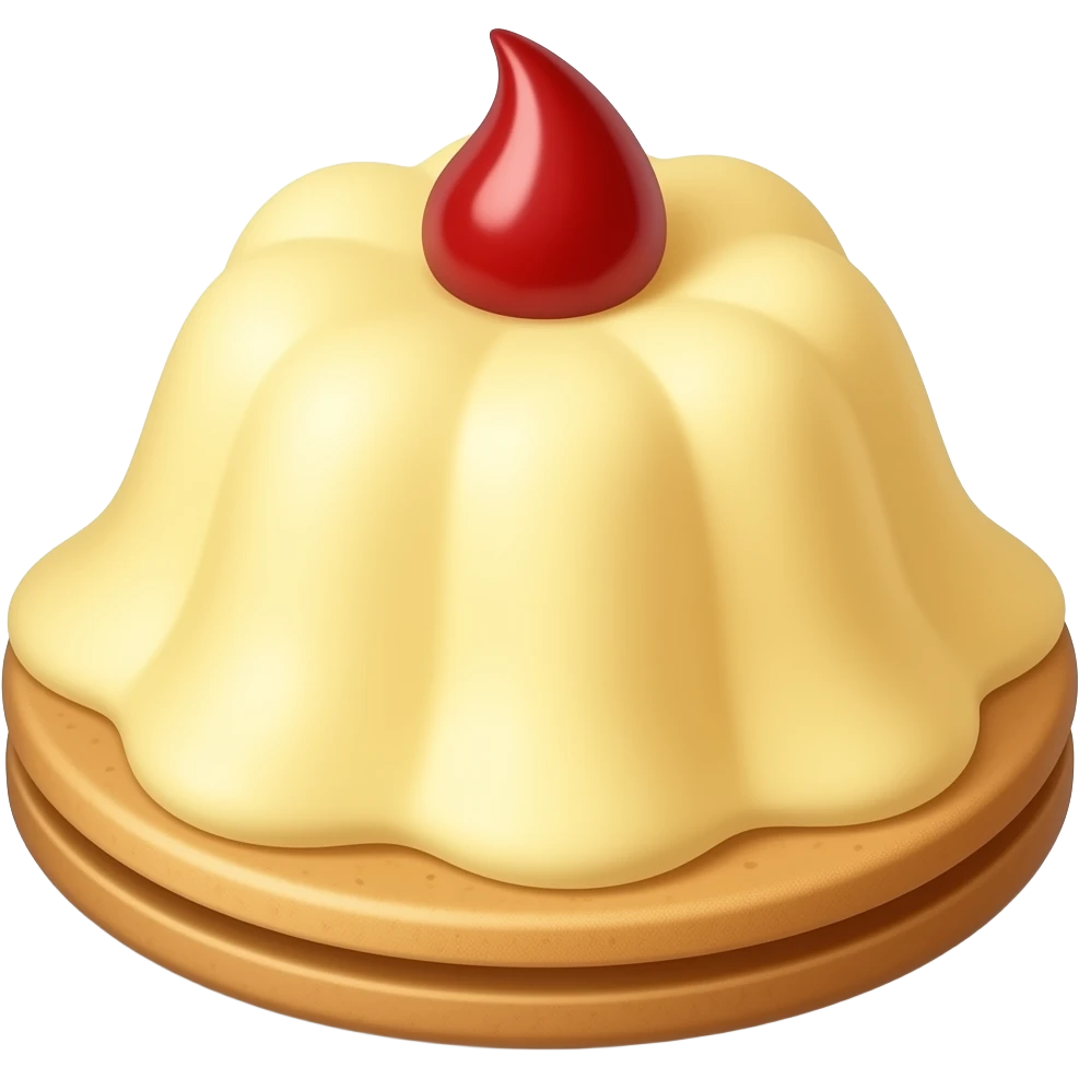 Banna pudding cookie emoji