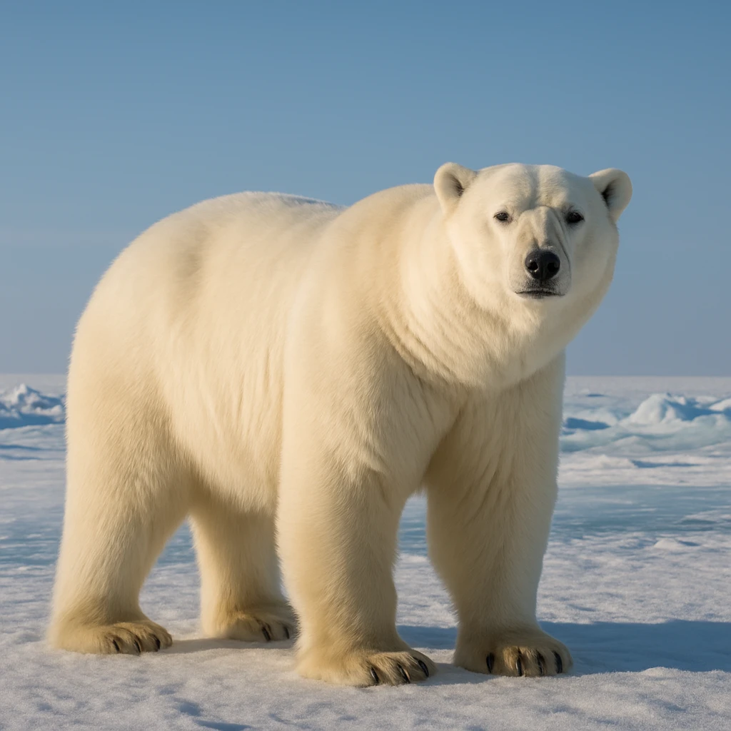 Polar bear emoji